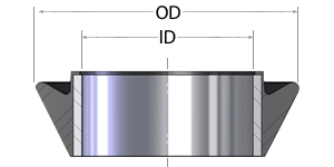 single v swab cups